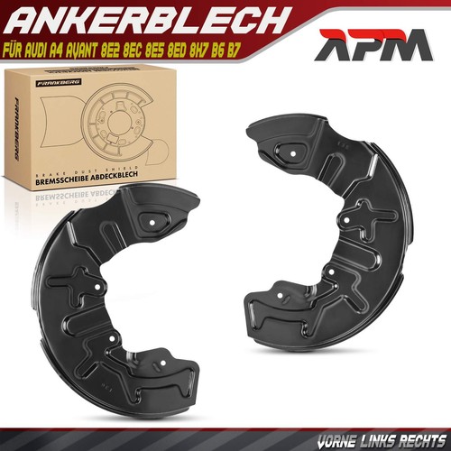 Ankerblech bremsscheibe - 2x,