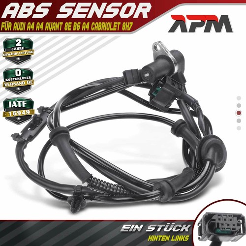 Abs sensor raddrehzahl hinten - raddrehzahl,