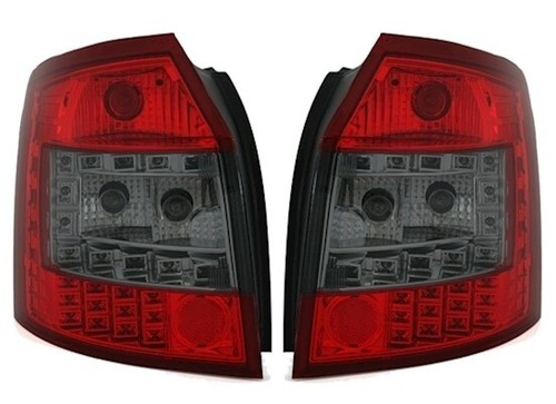 Led rückleuchten set rot - set,